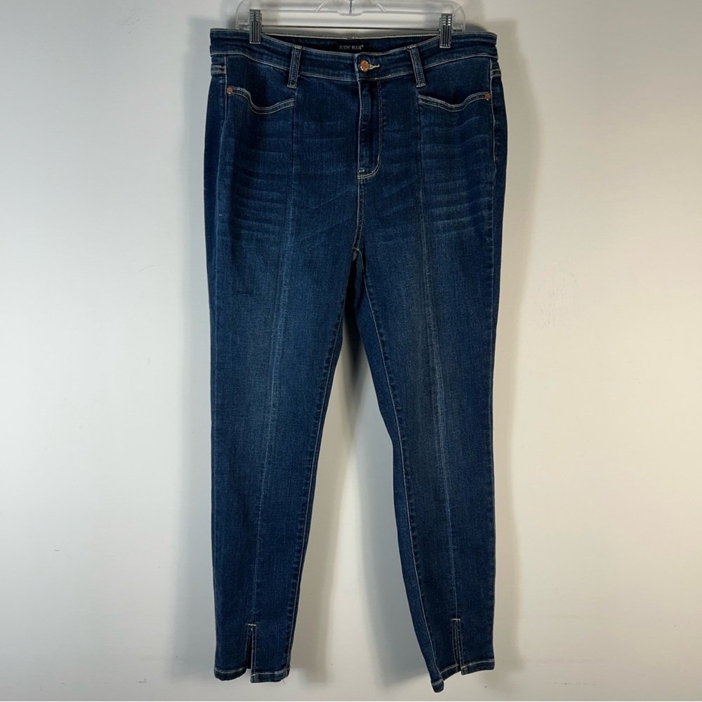 Judy Blue Women's Skinny Jeans - Dark Indigo Blue